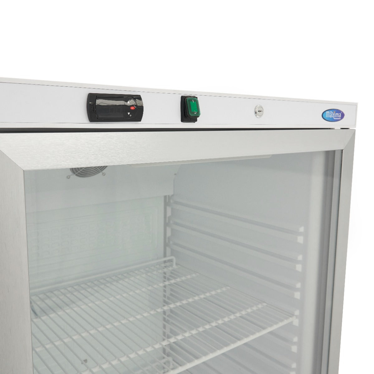 Kühlschrank - Professionell - 600L - Weiß - mit Glastür