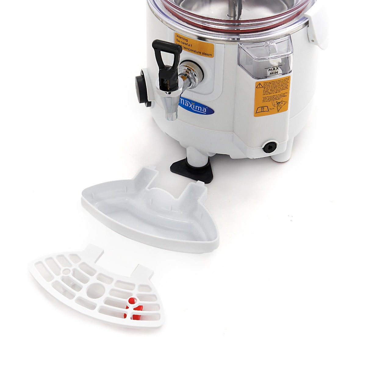 Dispensador de Chocolate Caliente - Profesional - 10L - Blanco