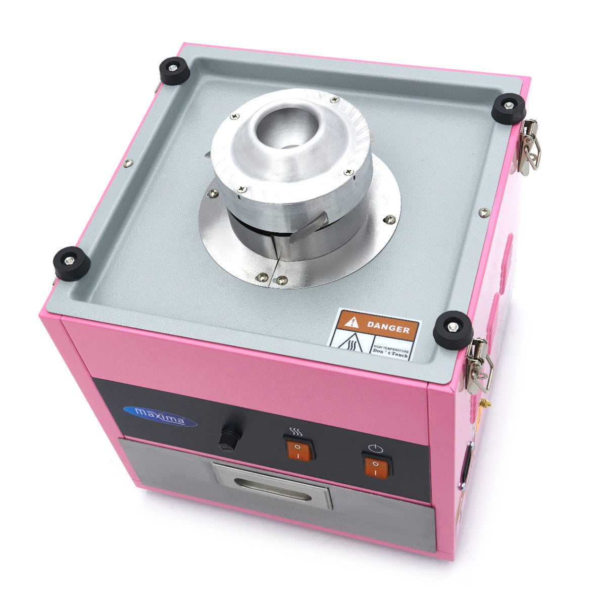 Zuckerwattemaschine - Professionell - Ø 52 cm - Rosa