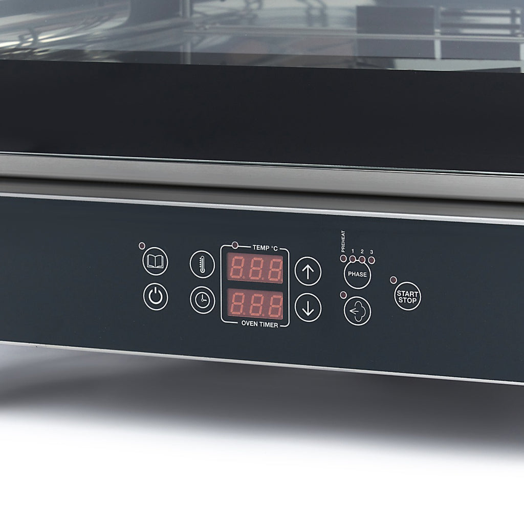 Horno de Vapor Combinado - Profesional - para 5 Bandejas (1/1 GN / 60 x 40 cm) - Pantalla Digital - 400V