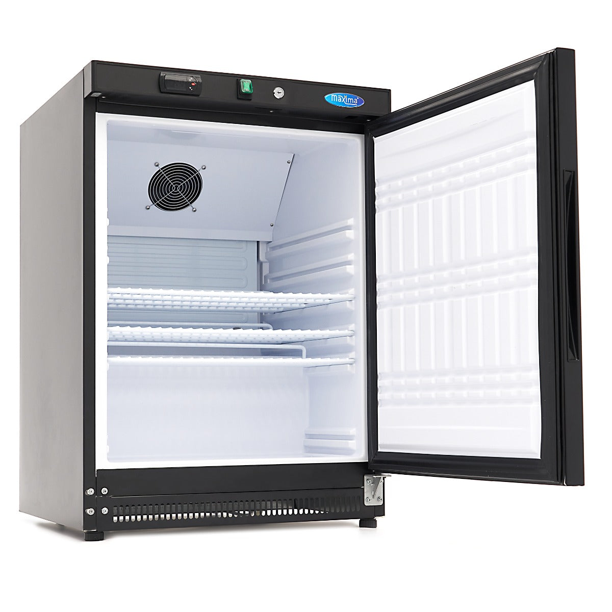 Frigorífico - Profesional - 200L - 3 Estantes Ajustable - Negro