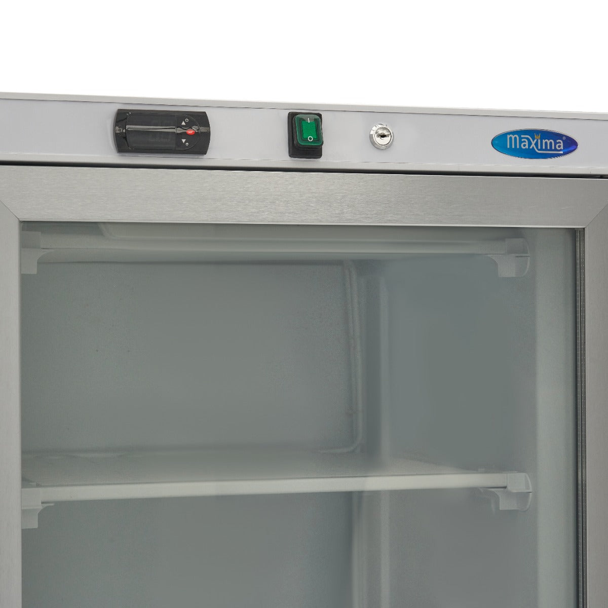 Congelatore - Professionale - 400L - bianco - con porta in vetro