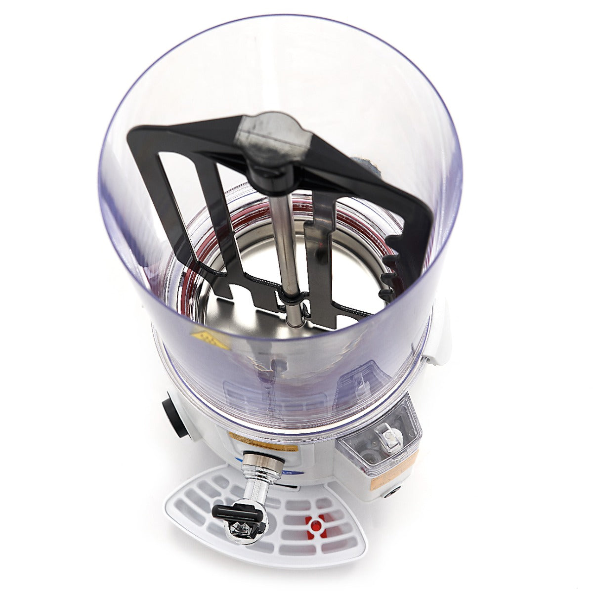 Dispensador de Chocolate Caliente - Profesional - 10L - Blanco