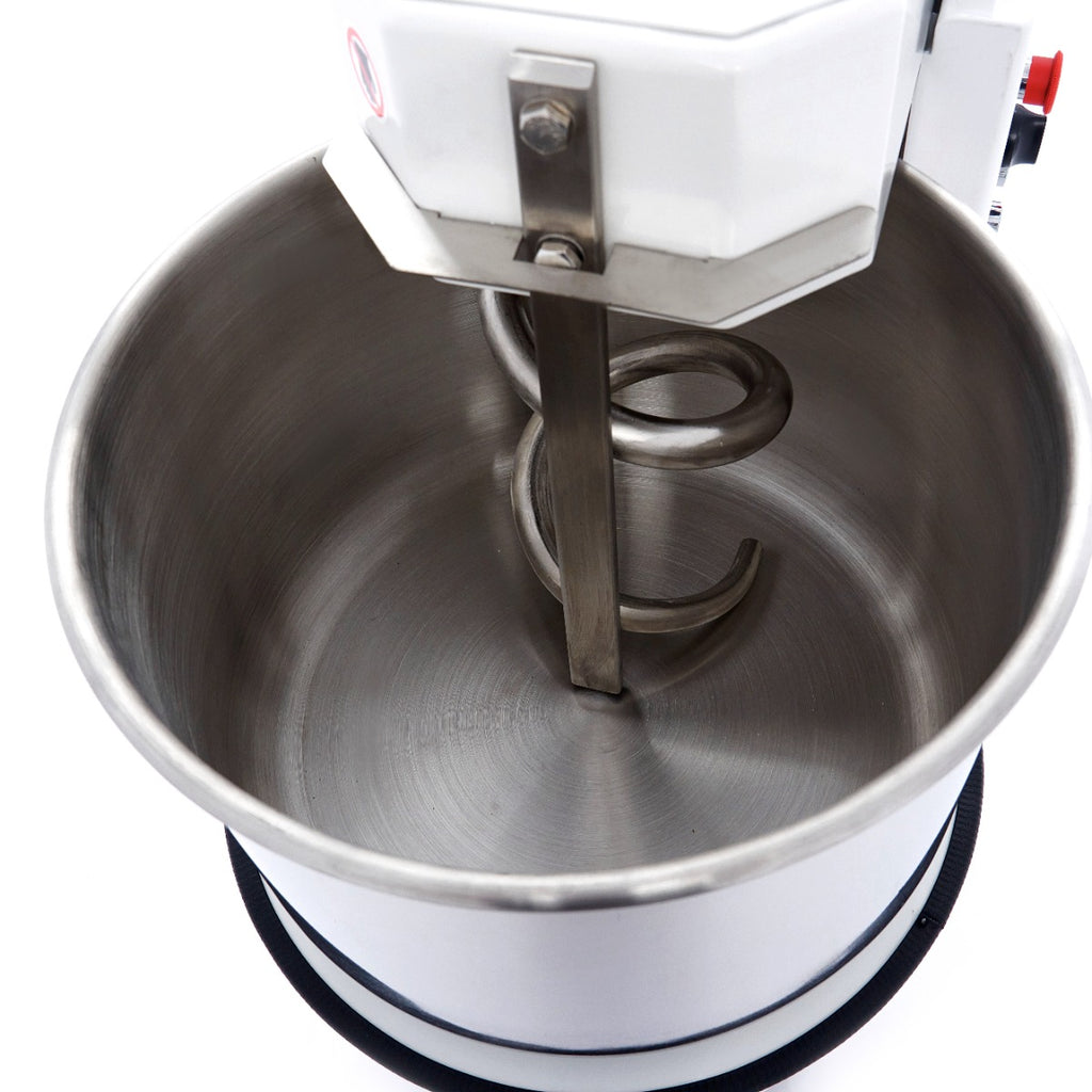 Impastatrice a spirale - Professionale - 30L - Impasto 18kg - 2 velocità - Vasca estraibile