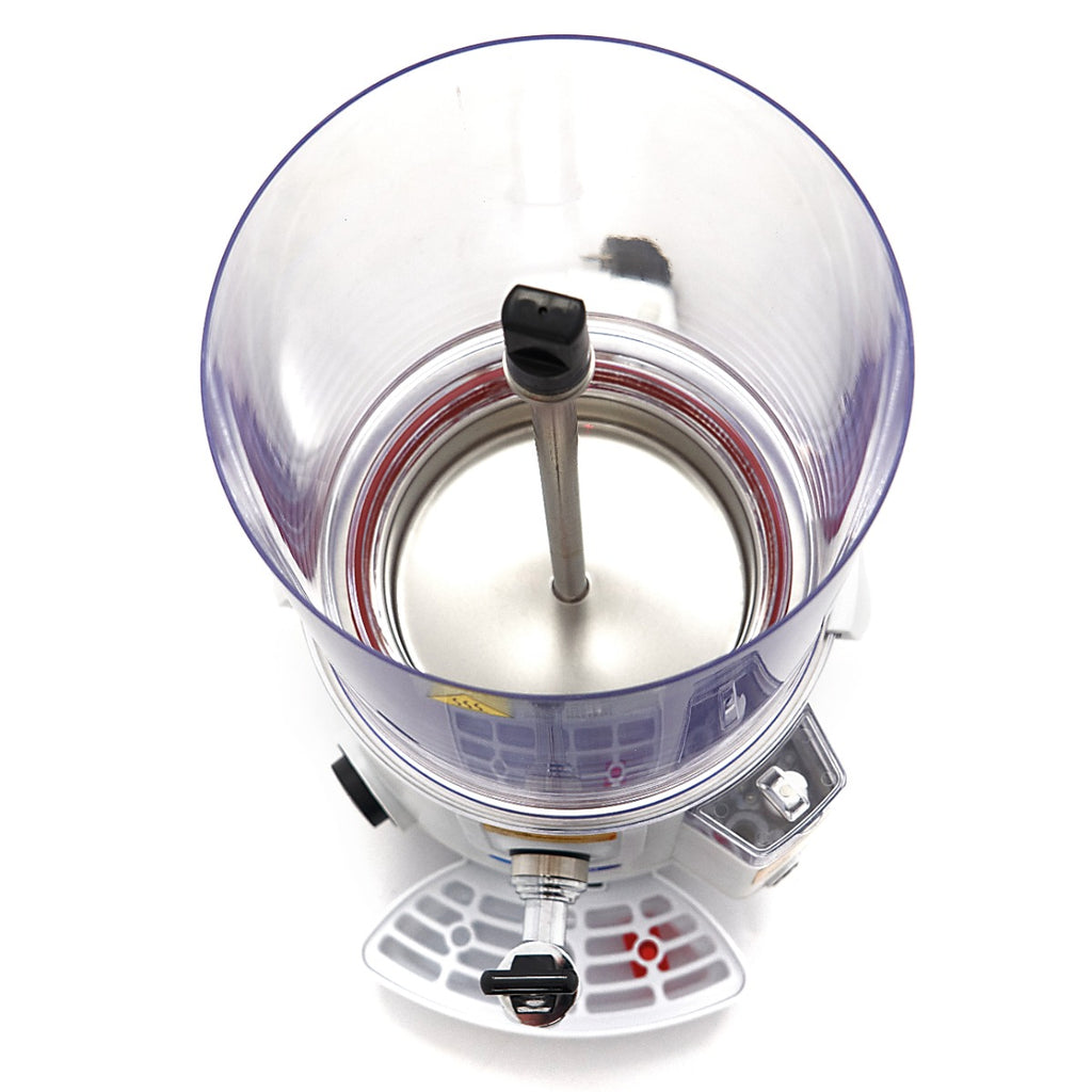 Dispensador de Chocolate Caliente - Profesional - 10L - Blanco