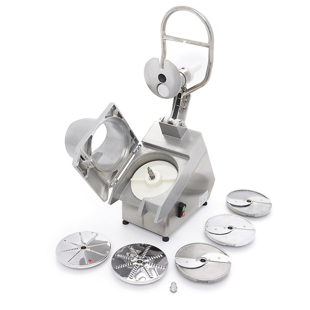Tagliaverdure - Professionale - fino a 450 kg/h - inclusi 5 dischi da taglio