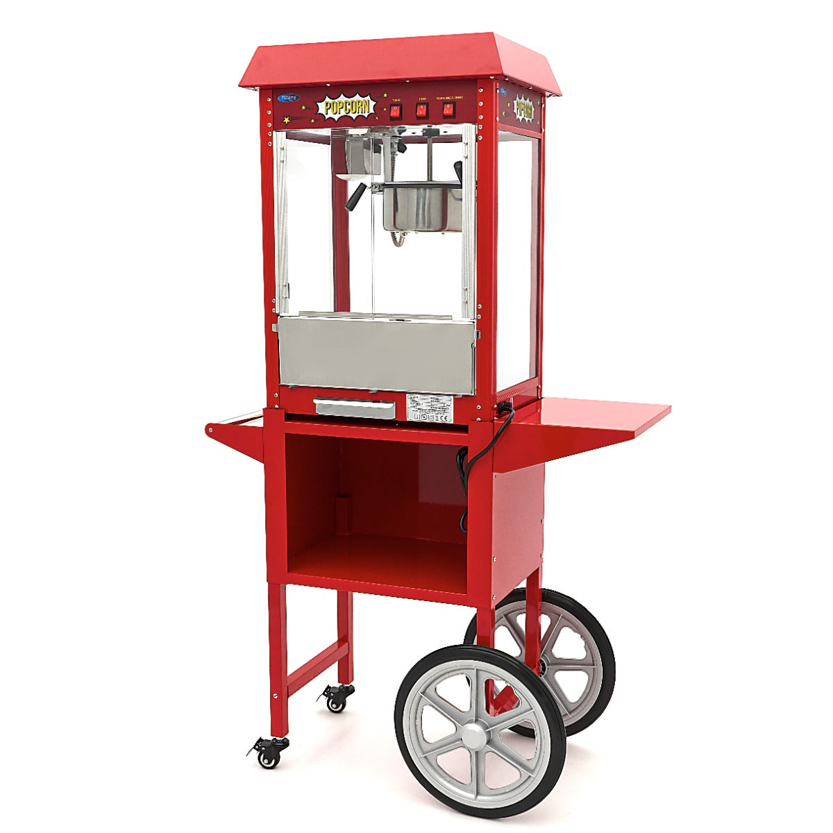 Macchina per popcorn - Professionale - Carrello