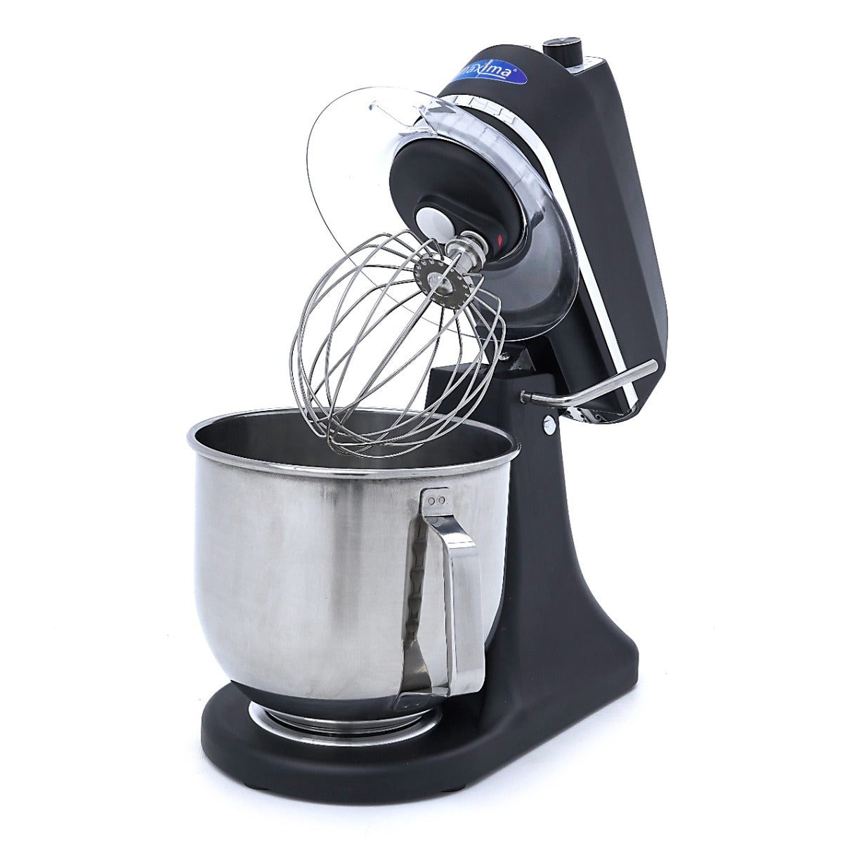 Planetenrührmaschine - Professionell - 7L - bis zu 2kg Teig - Mattschwarz