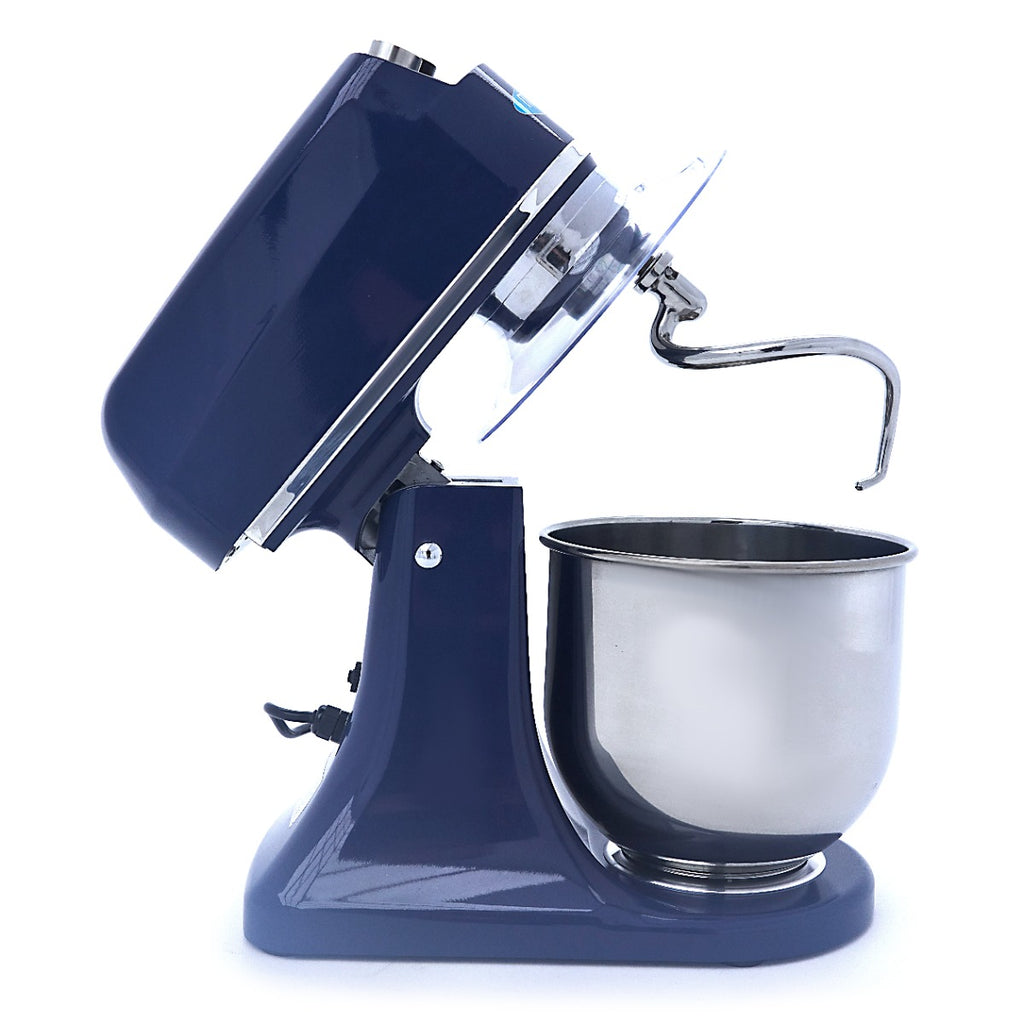 Planetenrührmaschine - Professionell - 7L - bis zu 2kg Teig - Stahlblau