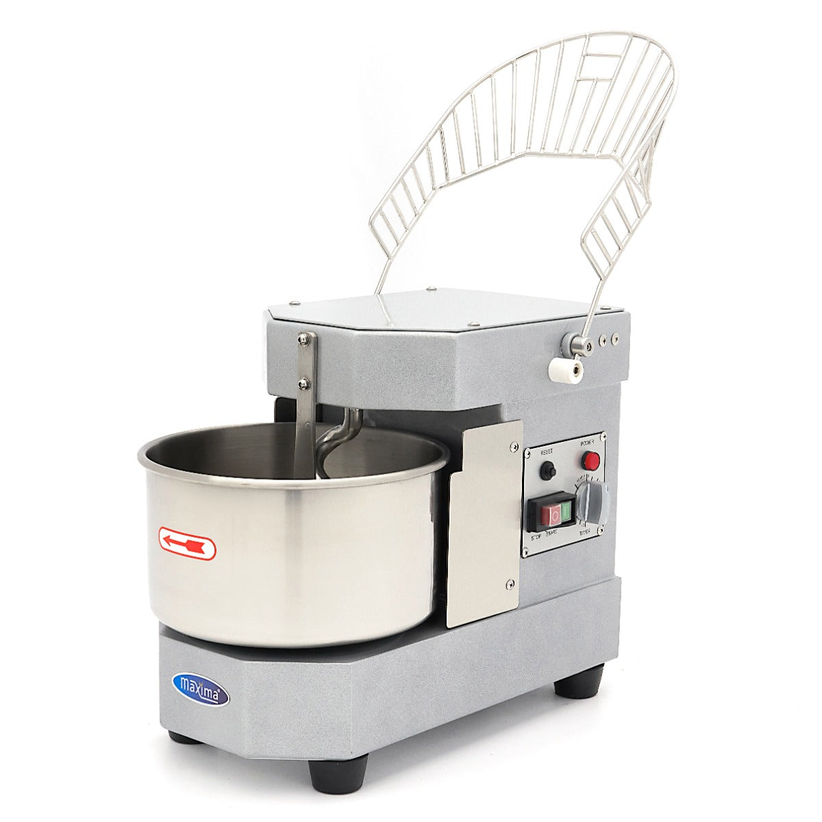 Amasadora - Profesional - 8L - 4,5kg Masa - Plata