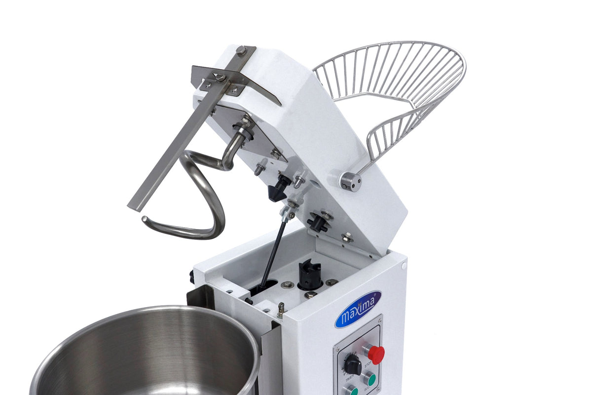 Amassadeira em espiral - Profissional - 20L - 12kg de massa - 2 velocidades - Cuba amovível