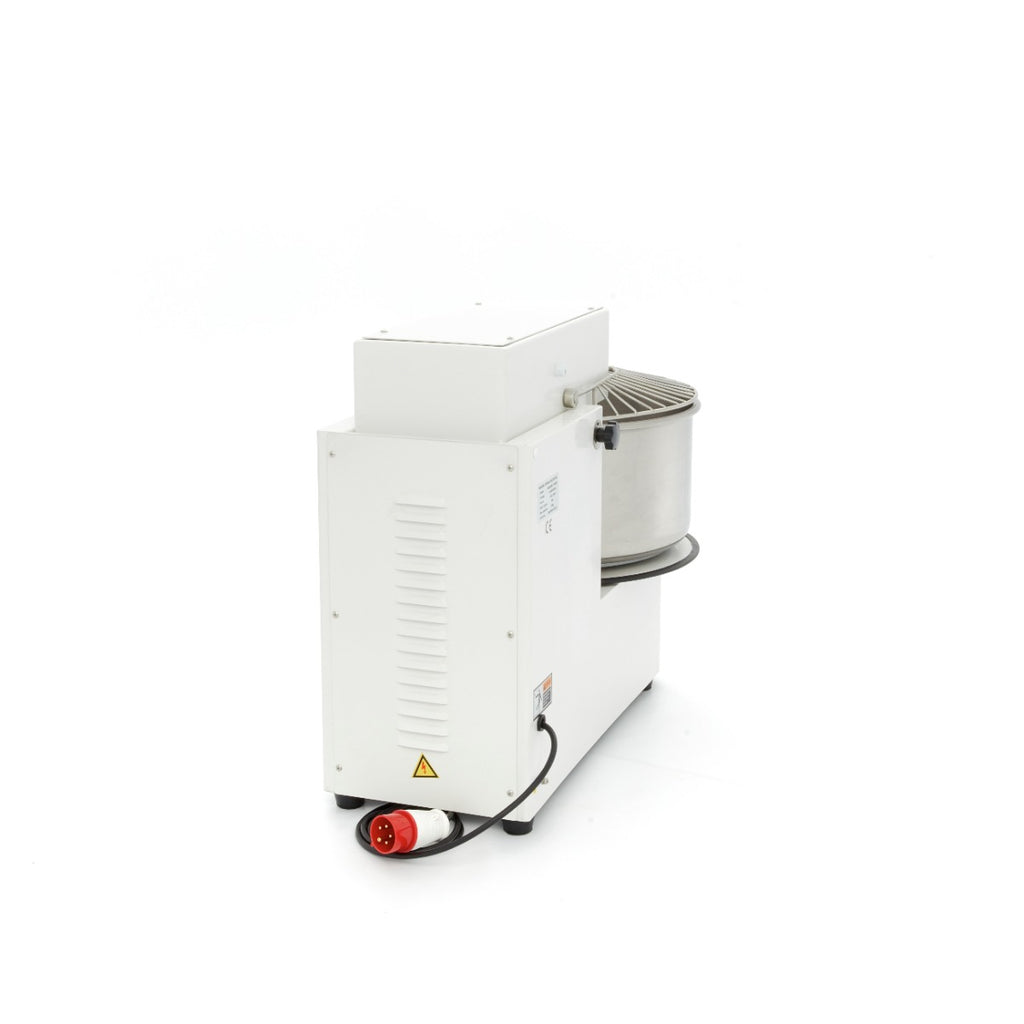 Spiralkneter - Professionell - 50L - 30kg Teig - 2 Geschwindigkeiten - Herausnehmbarer Kessel - 400V