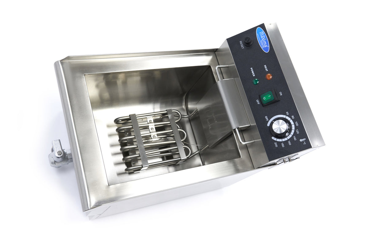 Friggitrice - Professionale - 13L - 1 cestello - con rubinetto di scarico