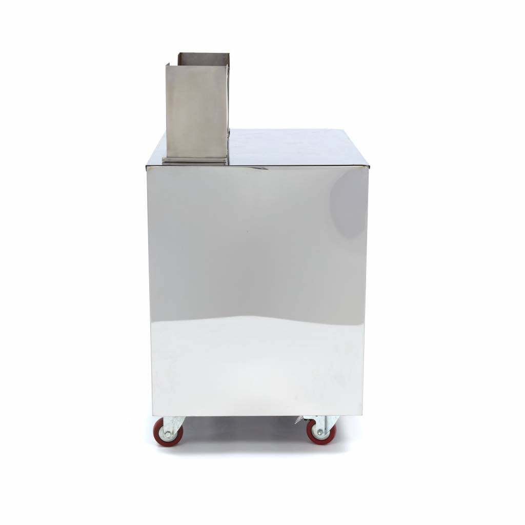 Carro Exprimidor Naranja - Profesional - para MAJ-25 / MAJ- 25SS / MAJ-45 - excl. Cubo de Basura - sobre Ruedas