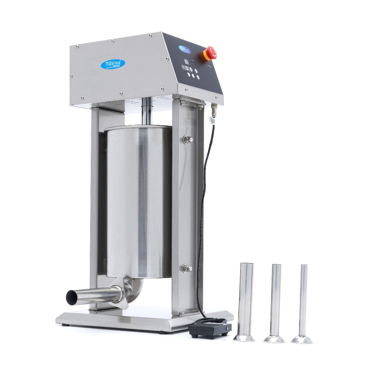 Máquina Rellenar Embutido - Profesional - 15L - Automática - Vertical - Pantalla Digital