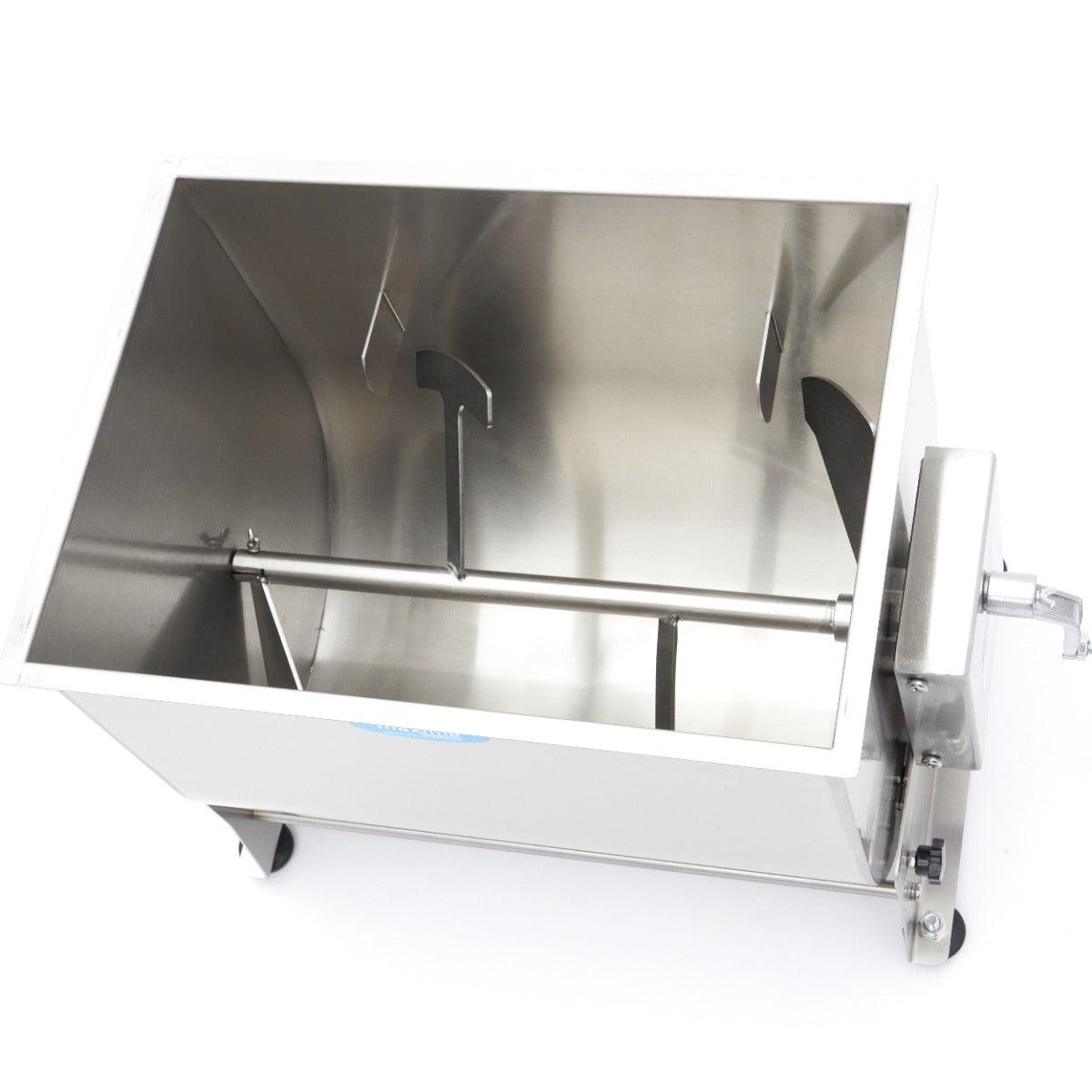 Mezclador de Carne - Profesional - 50L - 43kg Carne - Recipiente Inclinable - Manual
