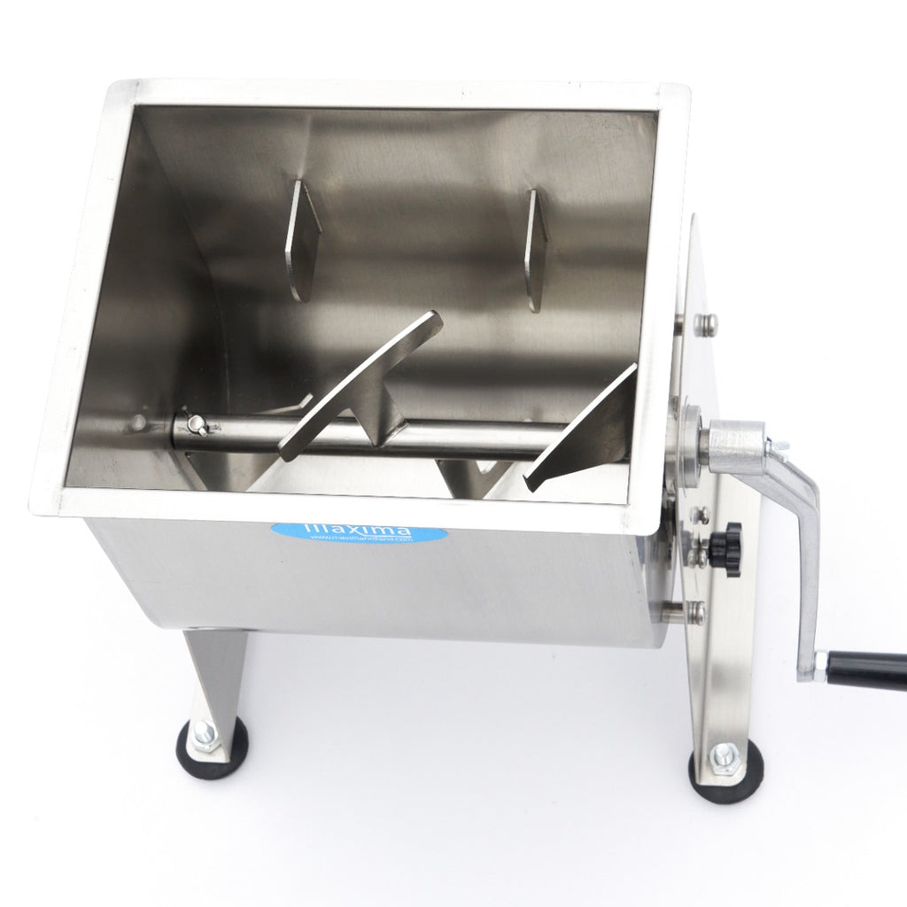 Vleesmenger - Professioneel - 10L - 7,5kg vlees - Kantelbare kuip - Handmatig