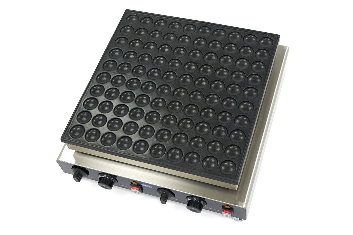 Máquina para Mini Tortitas/Poffertjes - Profesional - 100 Piezas - Ø4cm