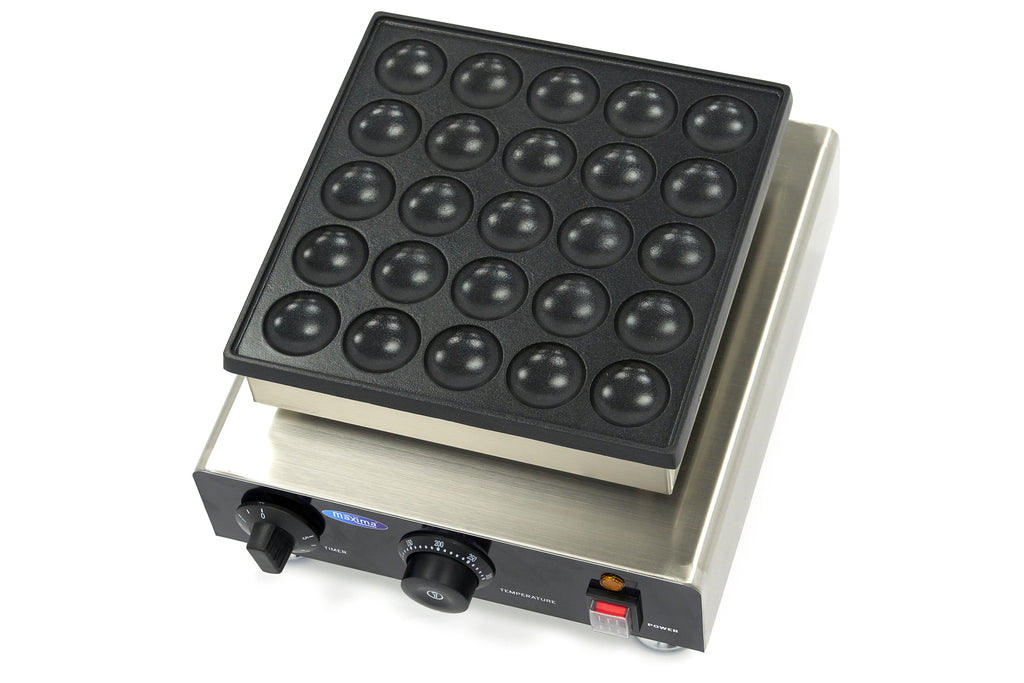 Mini-Pfannkuchengerät - Professionell - 25 Stück - Ø4,5cm