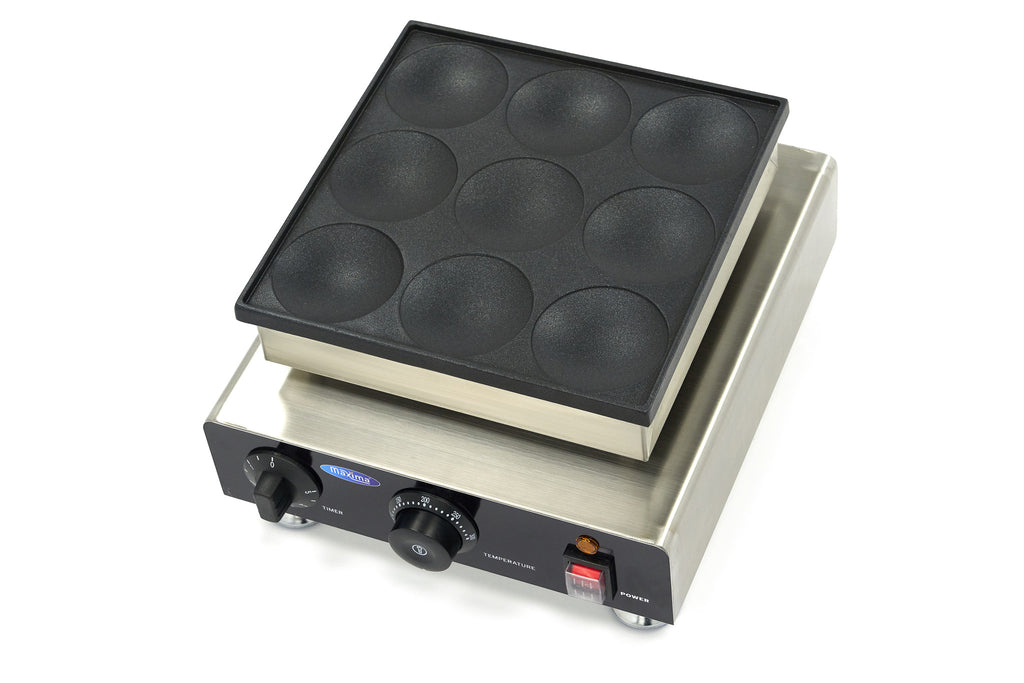 Máquina para hacer Panqueques - Profesional - 9 Panqueques - Ø8cm Cada Uno
