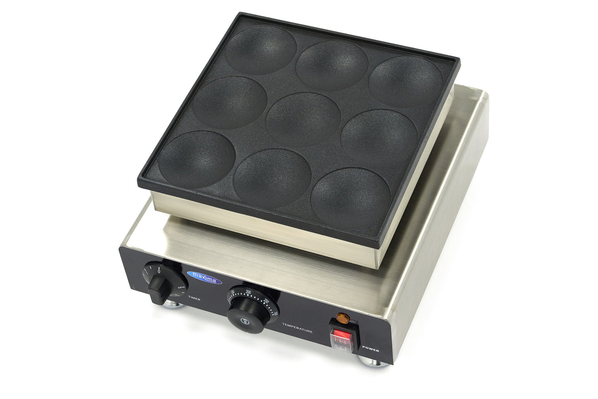 Máquina para hacer Panqueques - Profesional - 9 Panqueques - Ø8cm Cada Uno