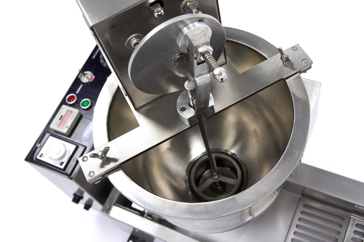 Macchina per Donut - Professionale - 450 Donut/h - Automatica - Friggitrice con Sistema Rotante
