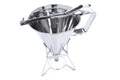 Teigportionierer - Professionell - 1,6L - Edelstahl - inkl. Dosierknopf