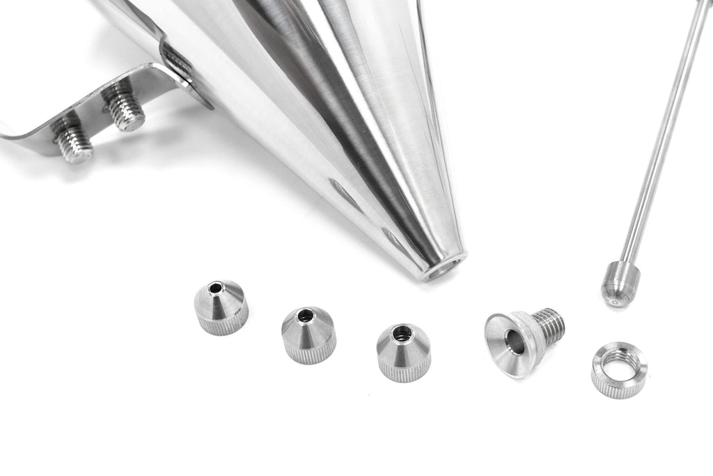 Teigportionierer - Professionell - 1,6L - Edelstahl - inkl. Dosierknopf