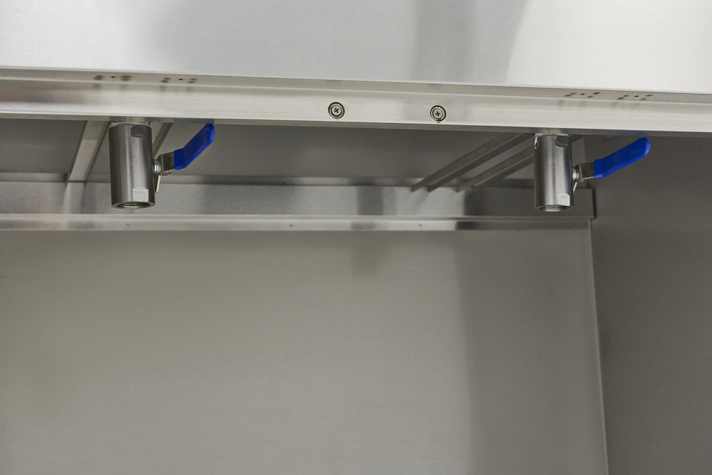 Freidora - Profesional - 2 x 16L - 2 Cestas - con Grifo de Vaciado y Soporte - 400V