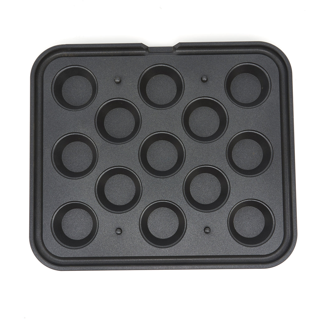 Stampo per tartellette - Professionale - Rotondo - 69/43 mm - 13 pezzi