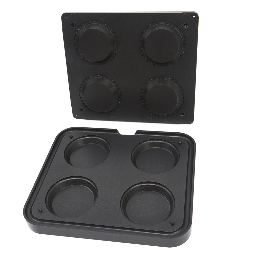 Molde Tartelette - Profesional - Redondo - 124/100 mm - 4 piezas