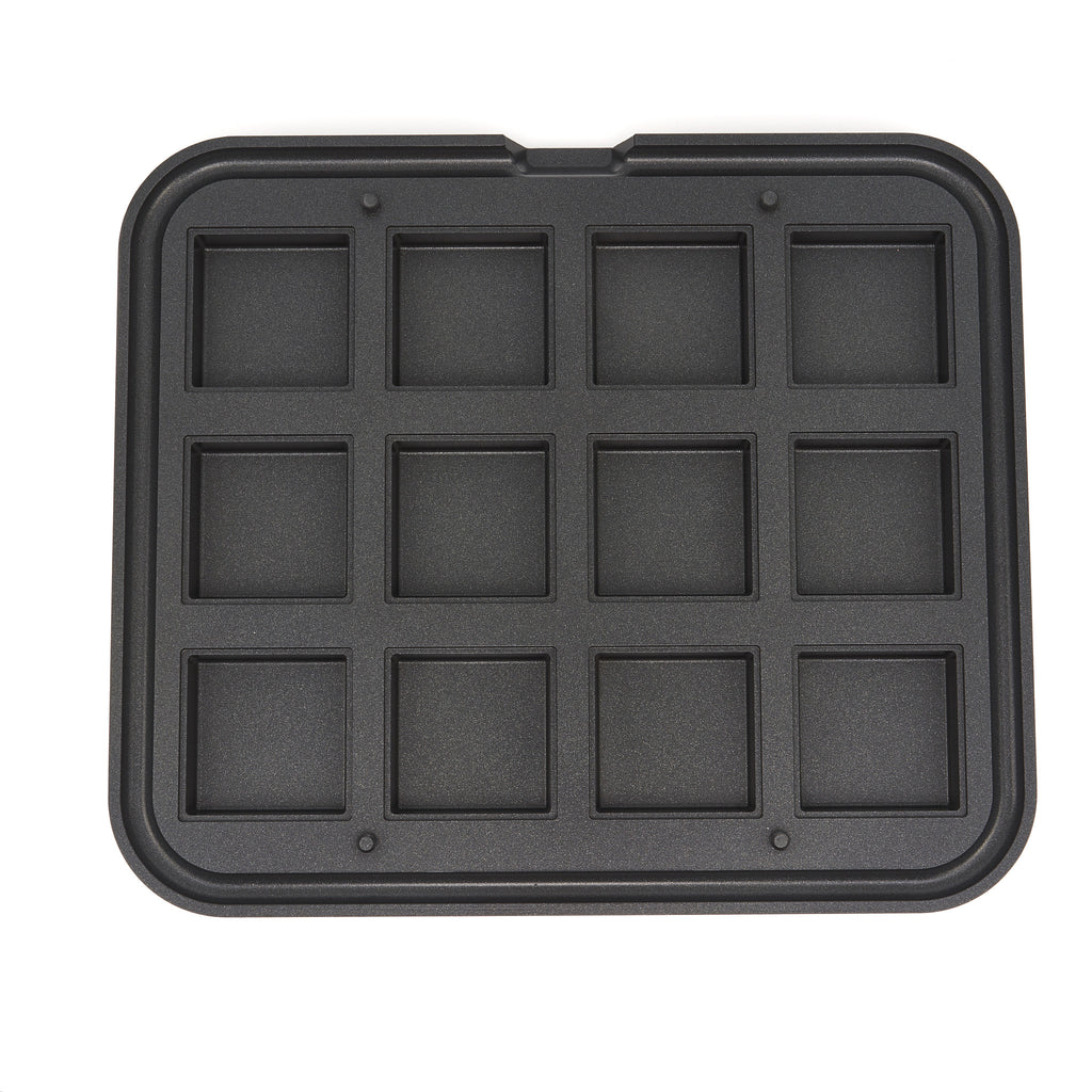 Molde Tartelette - Profesional - Cuadrar - 72/62 mm - 12 piezas