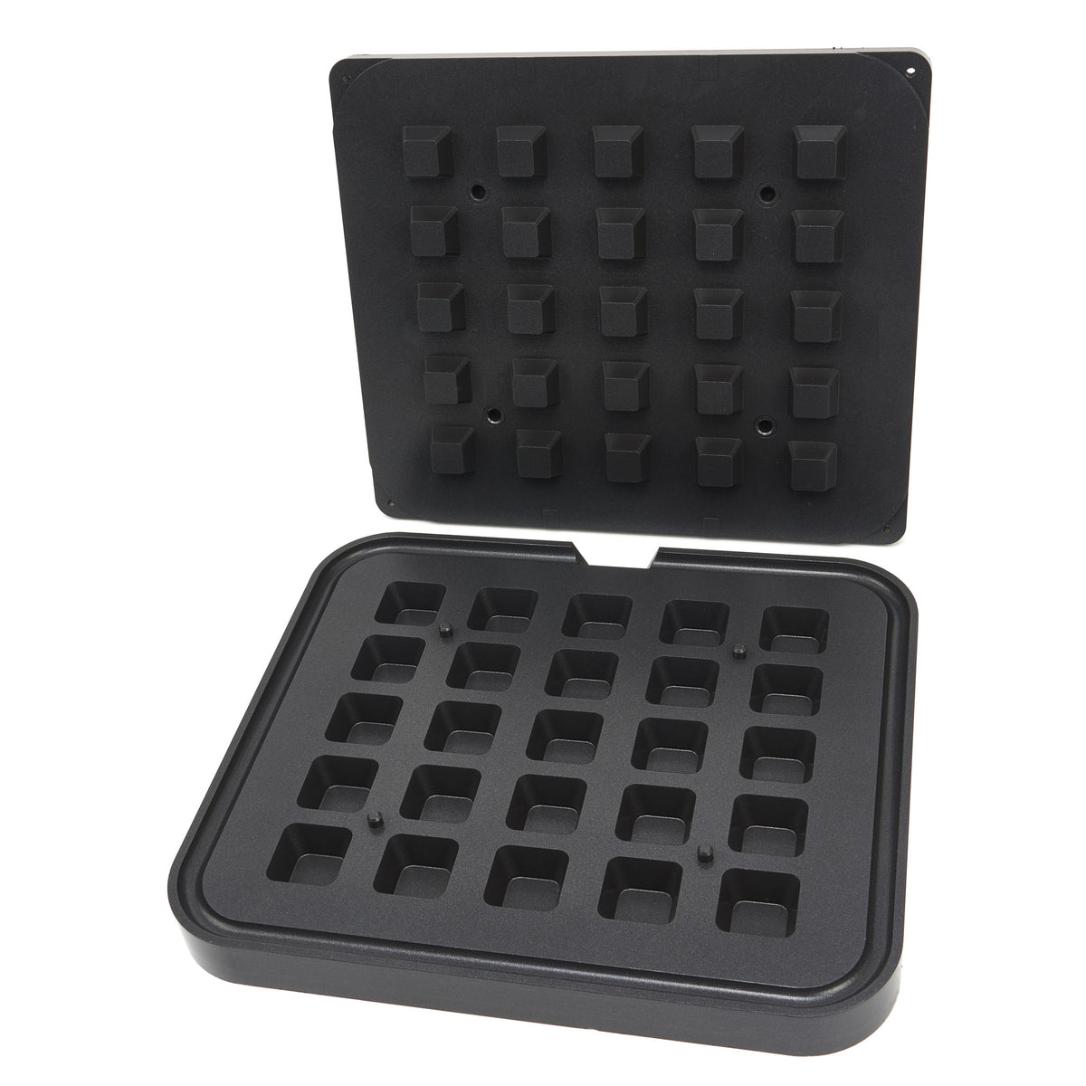 Molde Tartelette - Profesional - Cuadrar - 39/29 mm - 25 piezas
