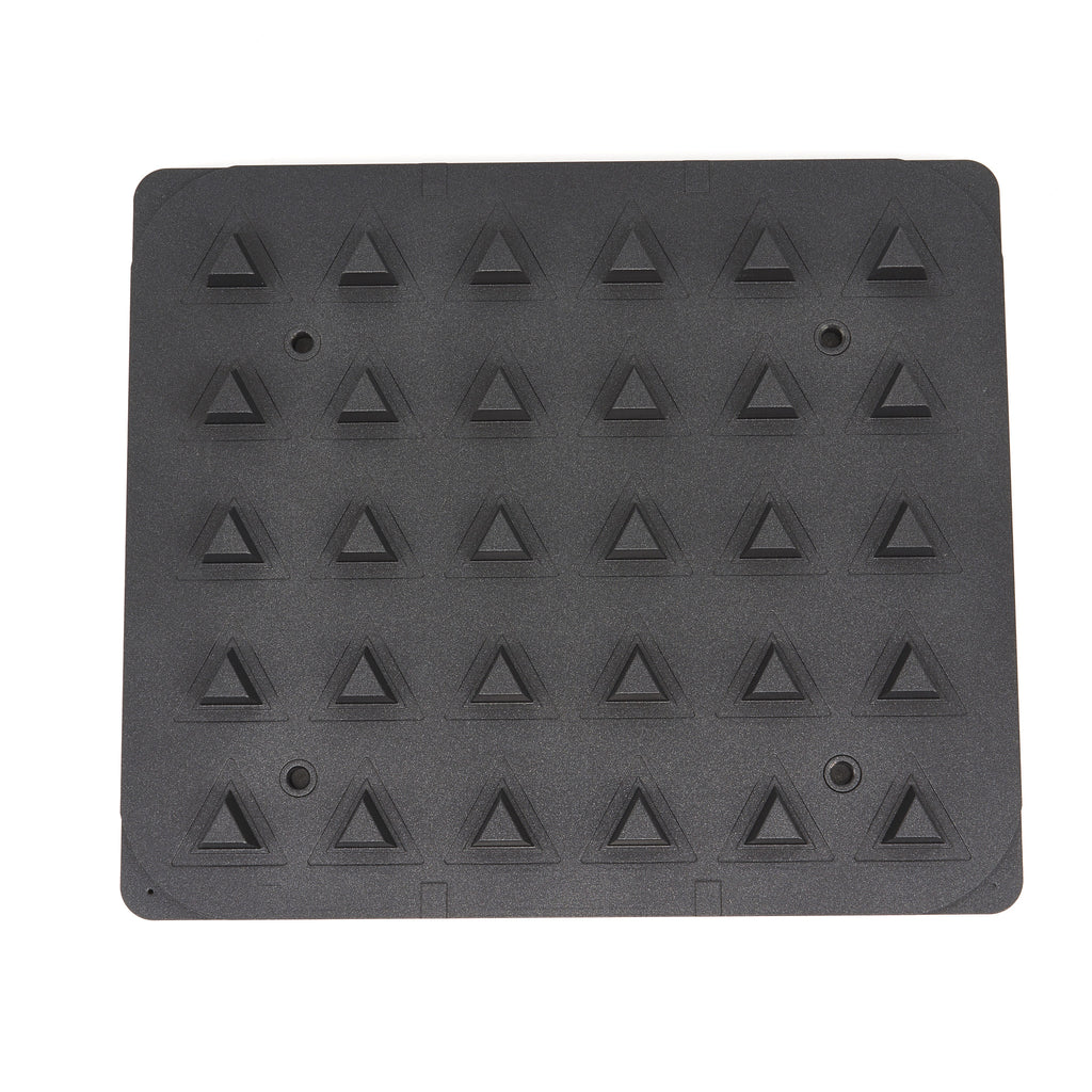 Molde Tartelette - Profesional - Triángulo - 30 piezas