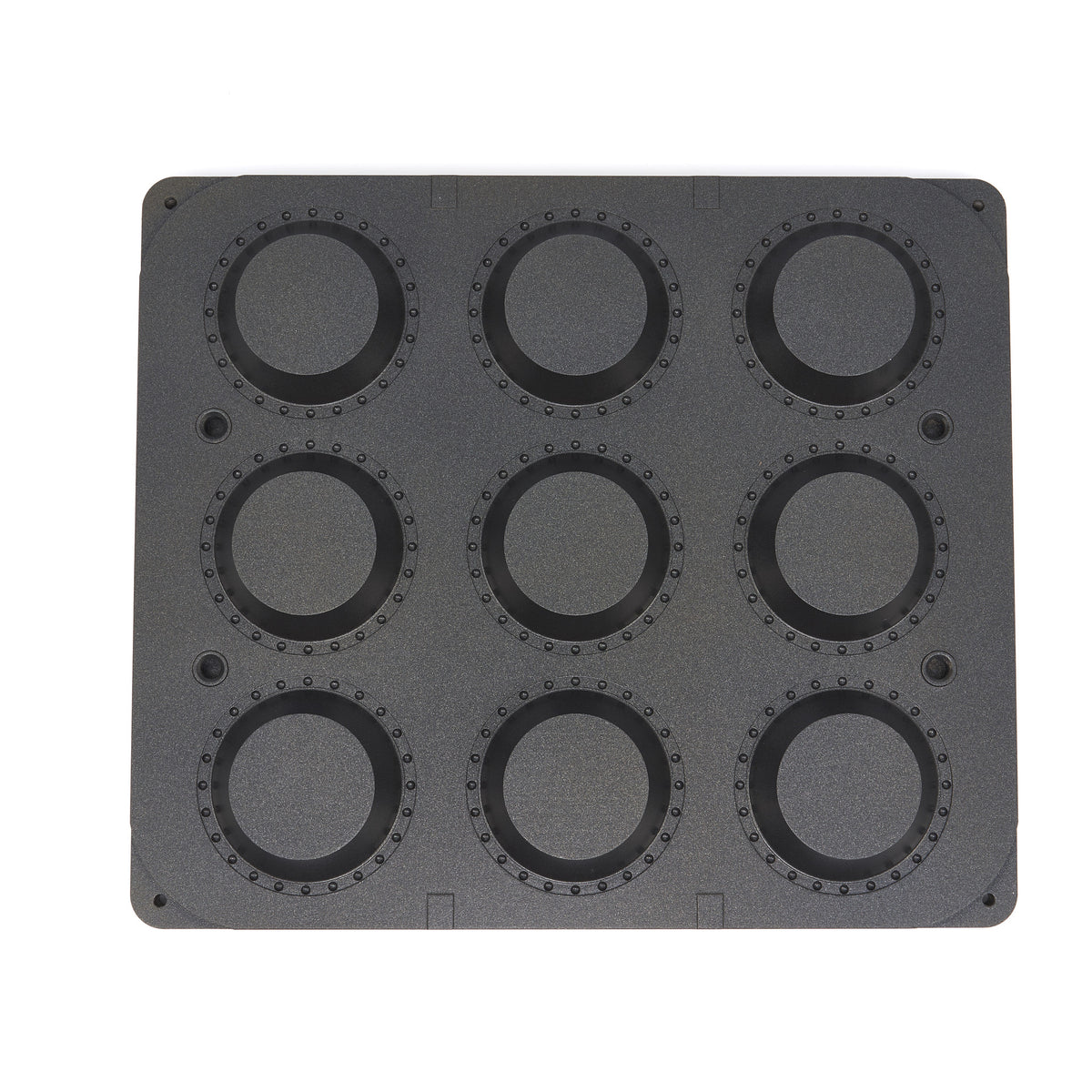 Tarteletten-Form - Professionell - Rund - 89/65 mm - 9 Stück