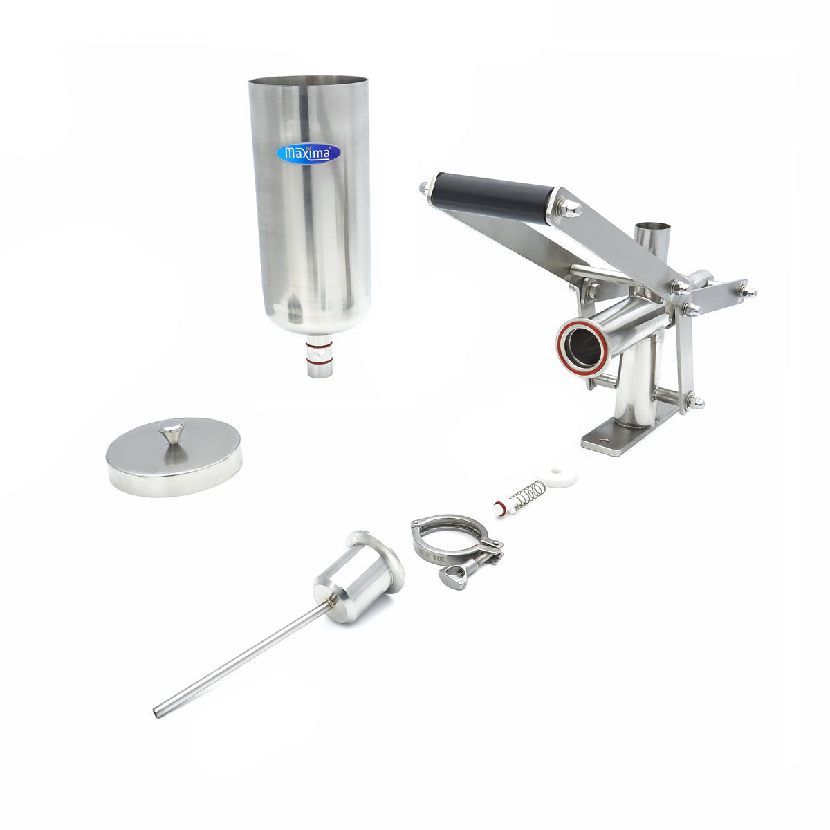 Churros-Füllmaschine - Professionell - 5L - Edelstahl - Manueller Betrieb