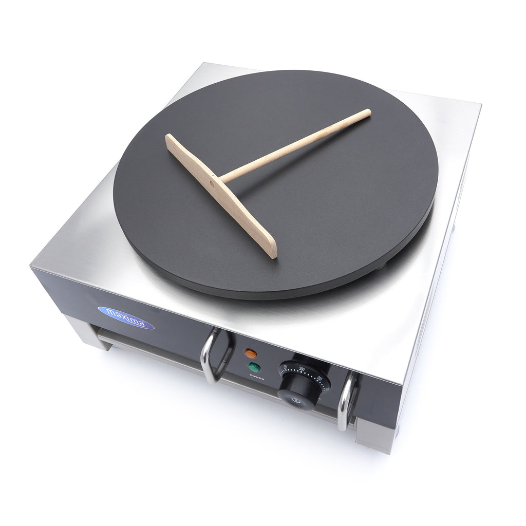 Crêpe-Eisen - Professionell - Einzel-Crêpe - 40cm - inkl. Teigverteiler
