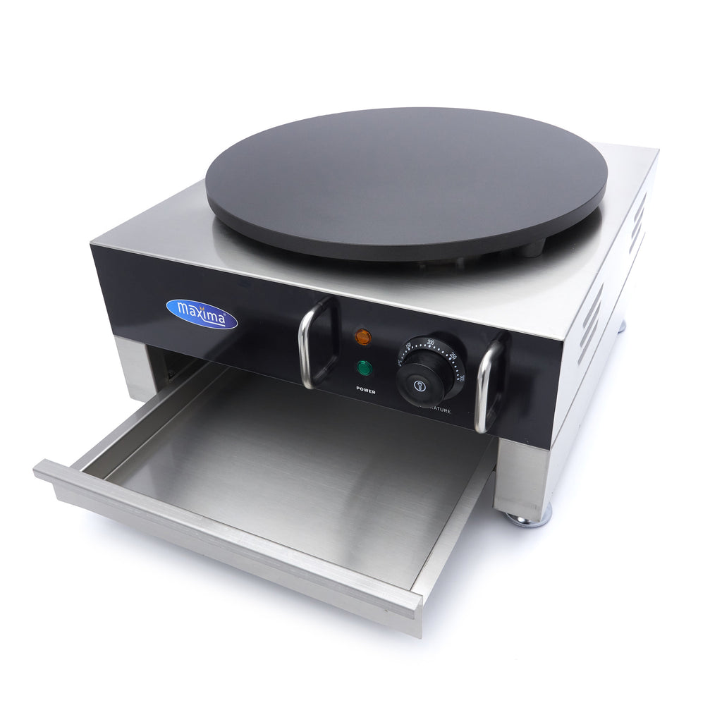 Crêpe-Eisen - Professionell - Einzel-Crêpe - 40cm - inkl. Teigverteiler