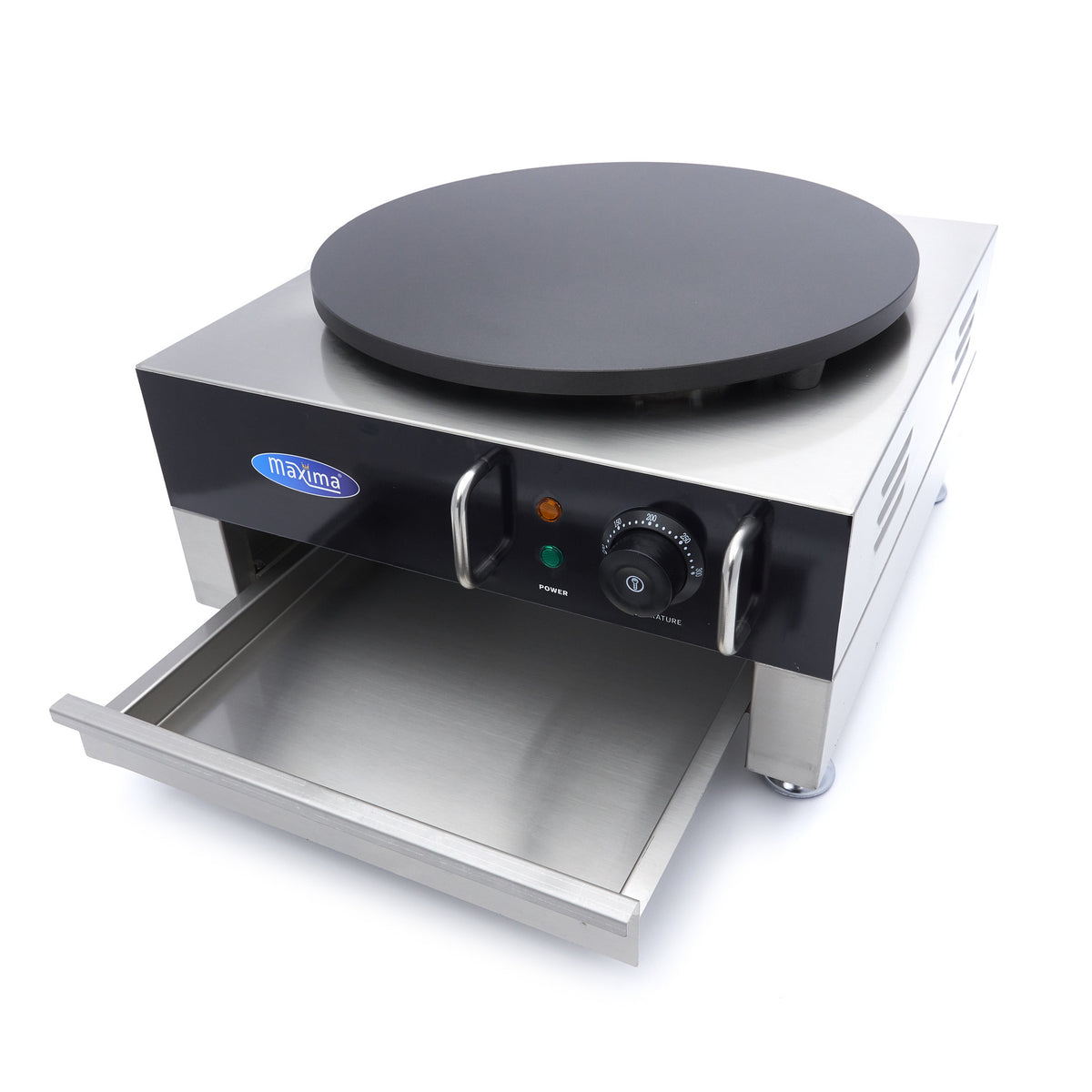 Crêpe-Eisen - Professionell - Einzel-Crêpe - 40cm - inkl. Teigverteiler