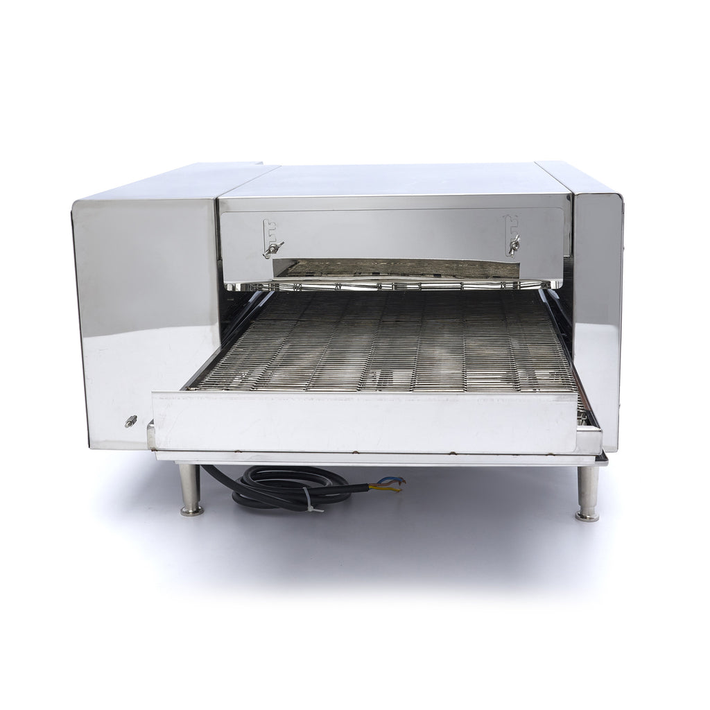 Pizzaofen mit Förderband - Professionell - 2 x Ø20cm - 30 Pizzen pro Stunde