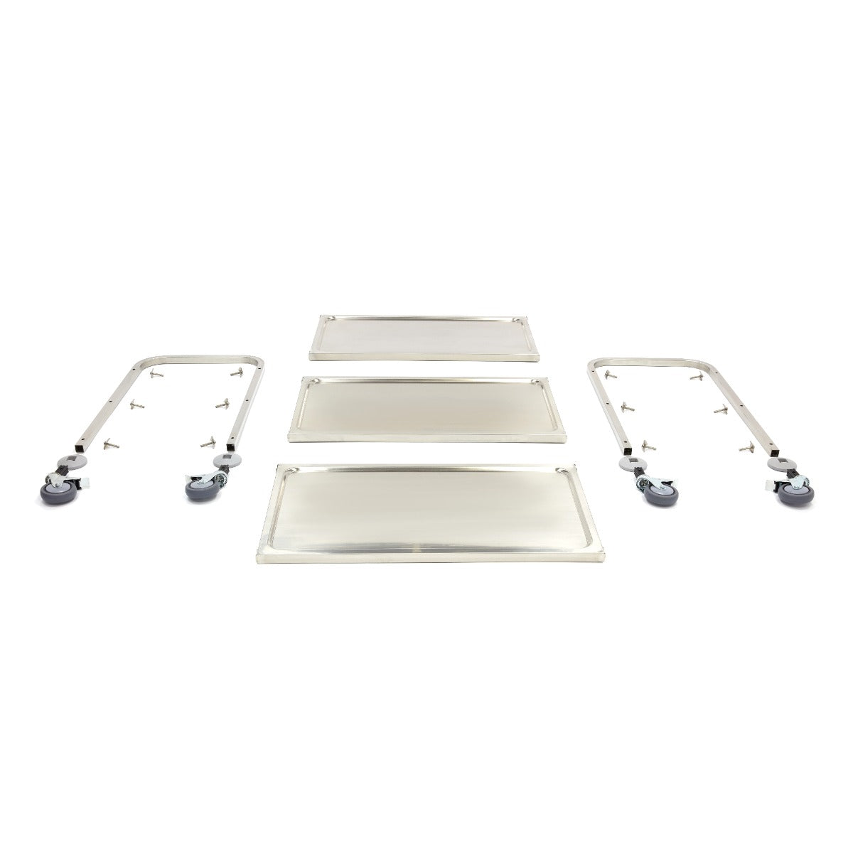Acero Inoxidable Carrito de Servicio - Profesional - 3 Estantes