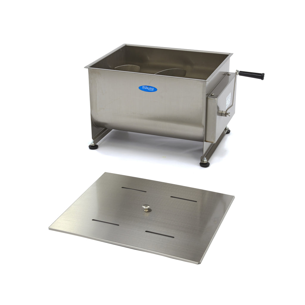 Fleischmischer - Professionell - 50L - 43kg Fleisch - Doppelwelle - Manuell