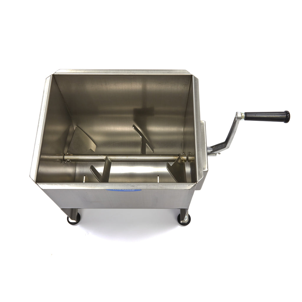 Fleischmischer - Professionell - 30L - 25kg Fleisch - Einfachwelle - Manuell
