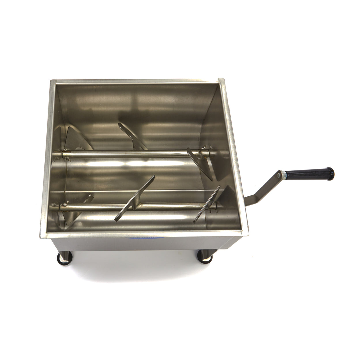 Mezclador de Carne - Profesional - 30L - 25kg Carne - Eje Doble - Manual