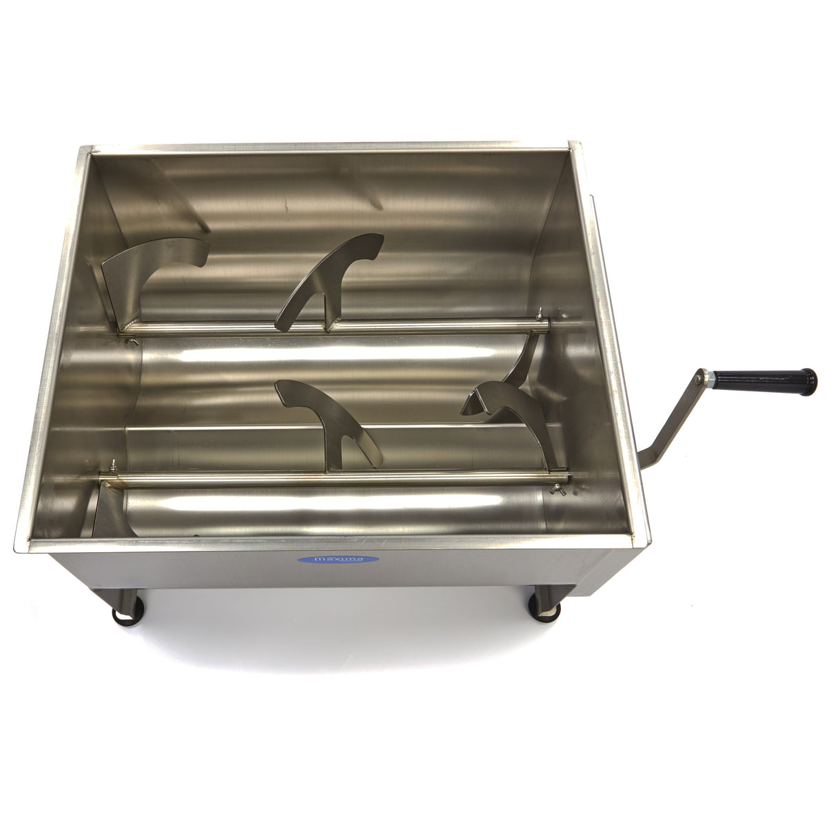 Miscelatore per Carne - Professionale - 60L - 55kg di Carne - Albero Doppio - Manuale