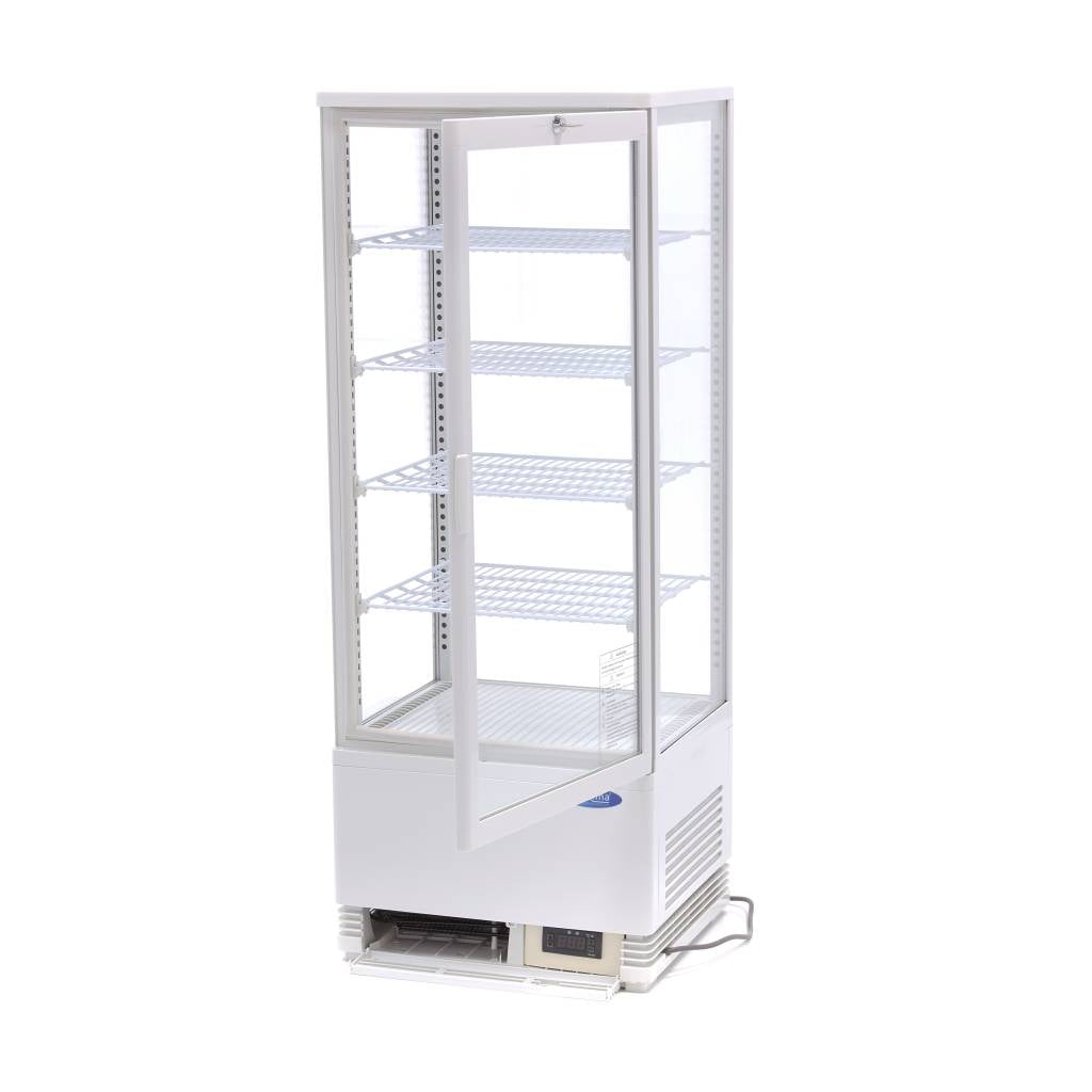 Kühlvitrine - Professionell - 98 l - 43 cm - Weiß