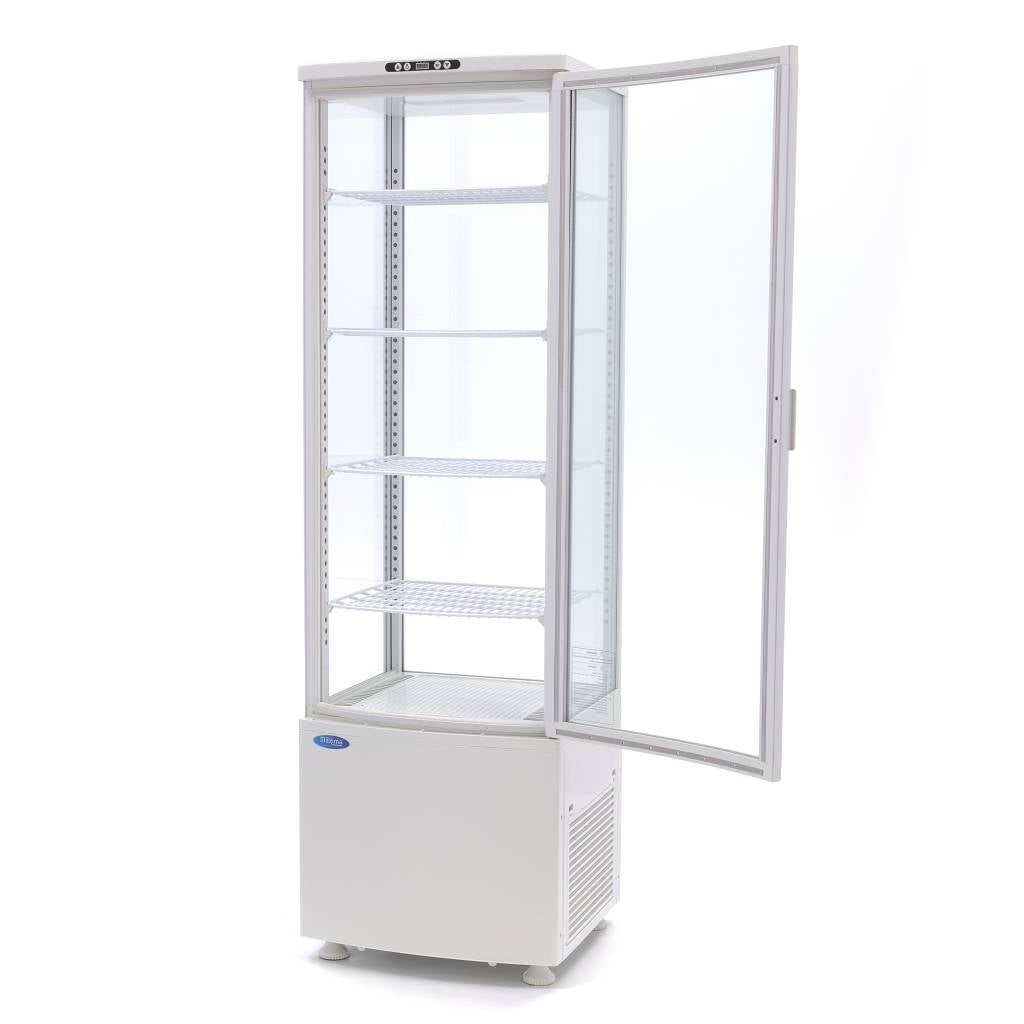 Kühlvitrine - Professionell - 235 l - 52 cm - Weiß
