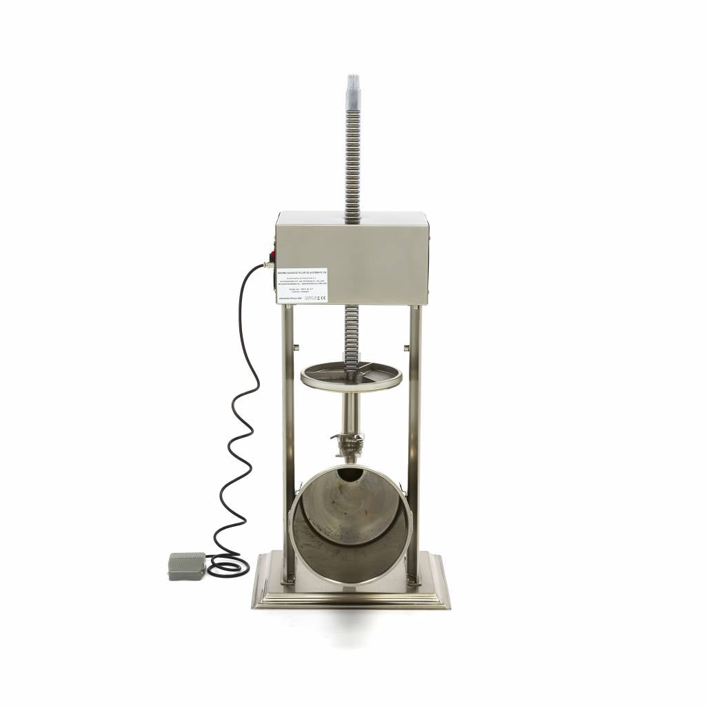Enchedora de salsichas - Profissional - 15L - Automática - Vertical - Inclui 4 tubos de enchimento