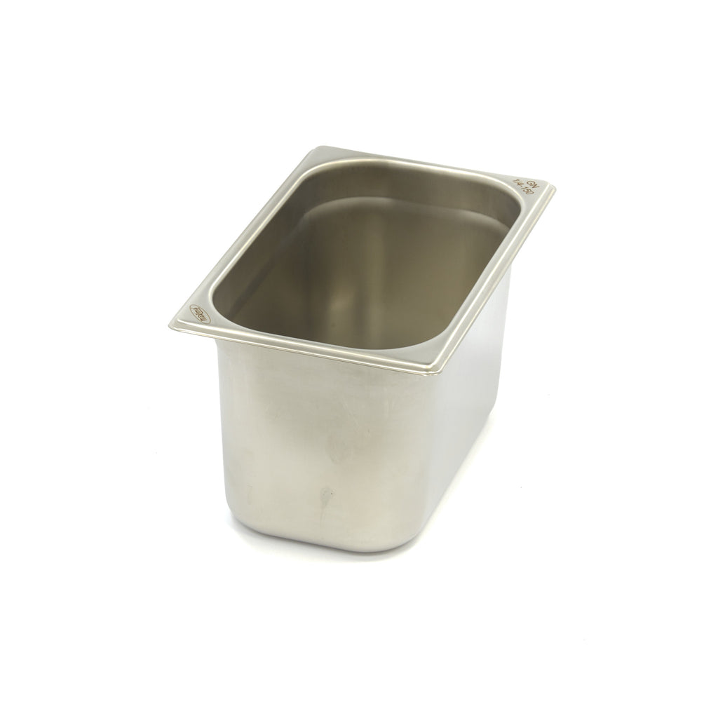 Contenitore Gastronorm - Professionale - 1/4 GN - 15cm di Profondità - Acciaio Inox