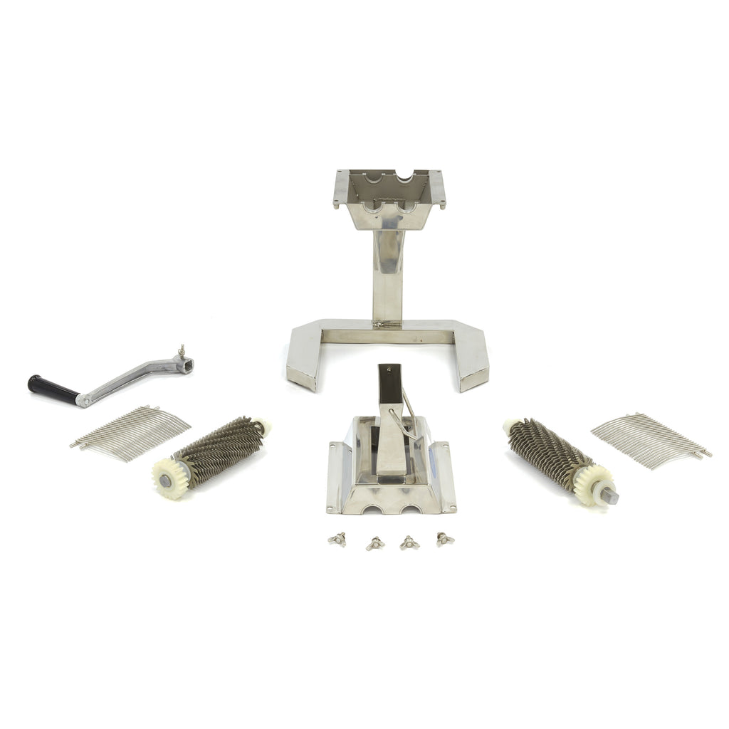 Fleischklopfer - Professionell - 2 Walzen - 27 Klingen - 12,5 x 2,5cm Eingang